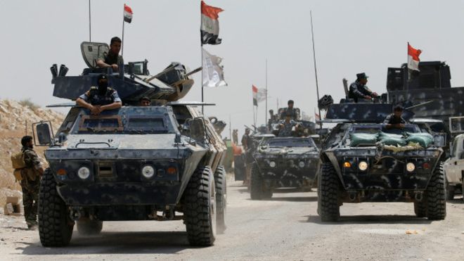 شرعت القوات العراقية الاثنين في حملة لاستعادة الفلوجة.